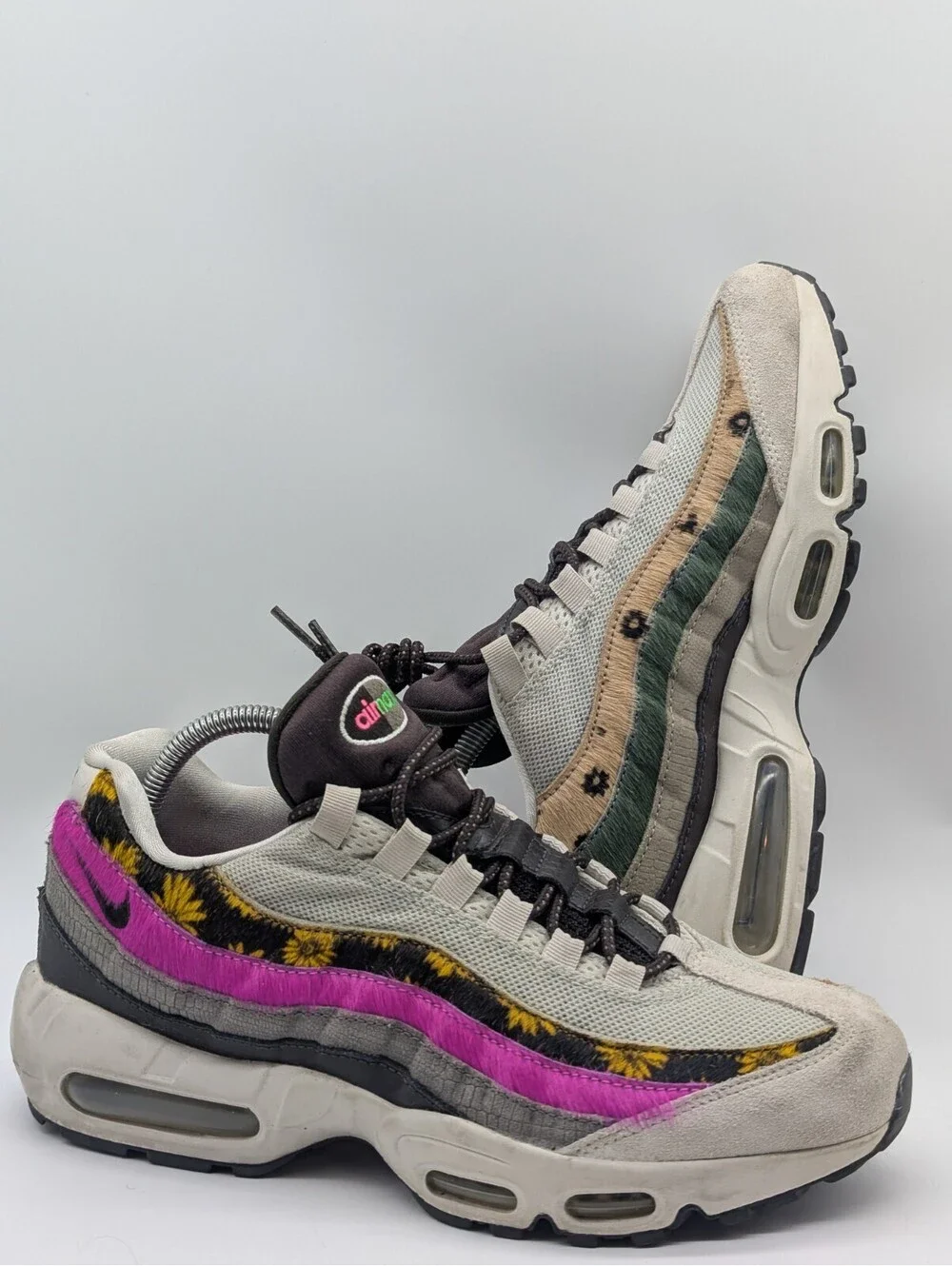Womens Size 10 - Nike Air Max 95 Daisy Chain Animal Floral Colorblock CZ8102-001